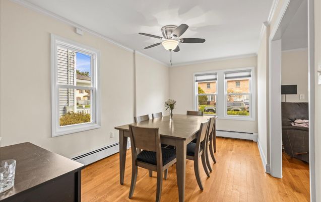 Dining room, Interior, Wood Texture Flooring