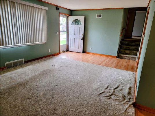 Empty room, Interior, Wood Texture Flooring