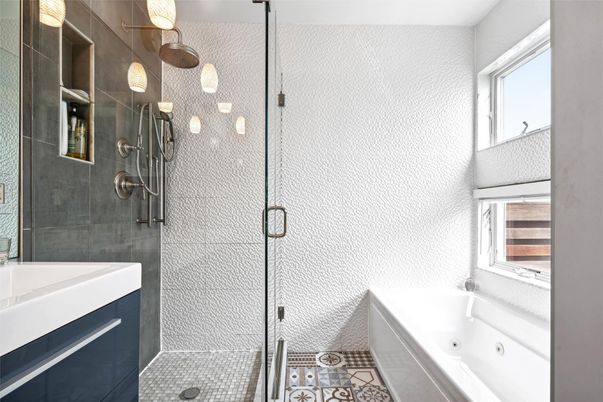 Bathroom, Glass Shower, Interior