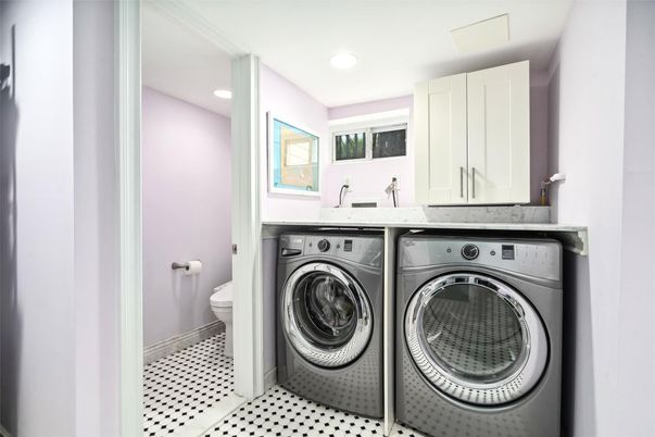Interior, Recessed Lighting, Washer