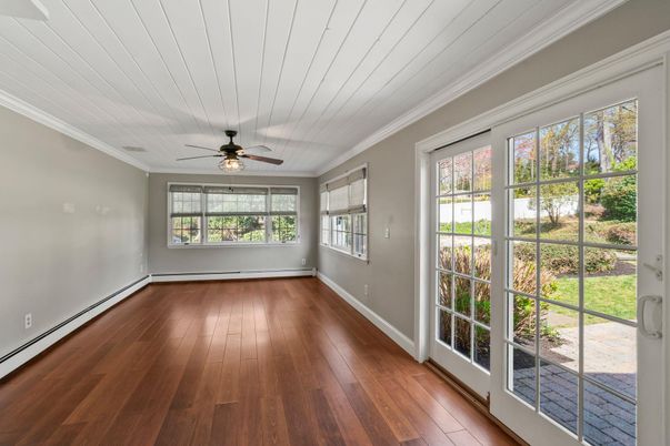 Empty room, Interior, Wood Texture Flooring