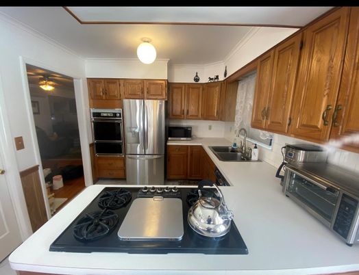 Interior, Kitchen, Stainless Steel Appliances
