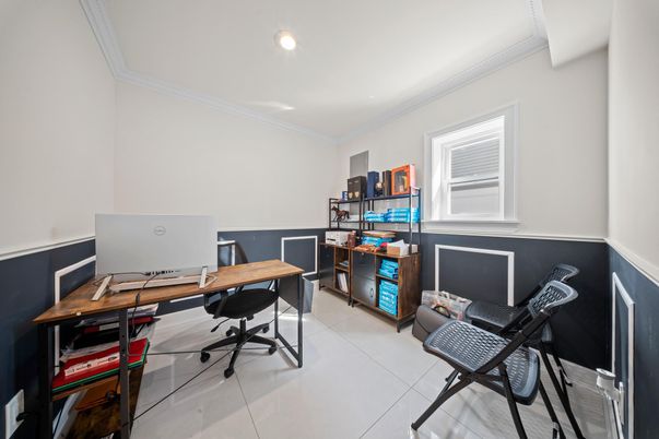Home Office, Interior, Recessed Lighting