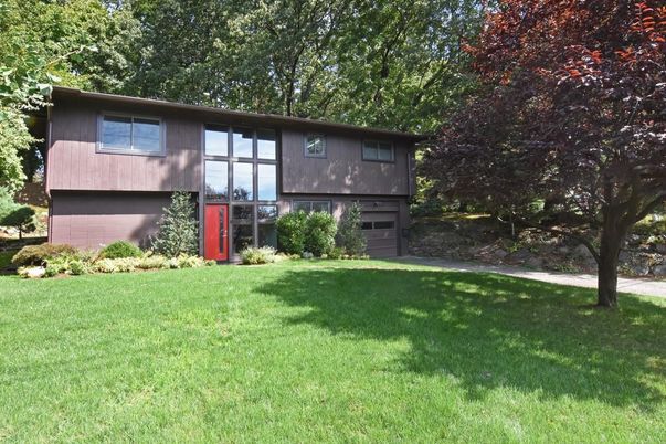 Attached, Backyard, Exterior, Facade, Raised Ranch