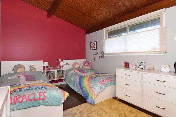 Bedroom, Interior, Wooden Beams, Wooden Ceilings