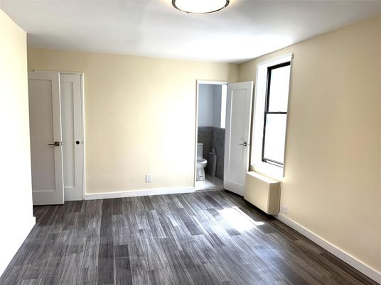 Bathroom, Empty room, Interior, Wood Texture Flooring