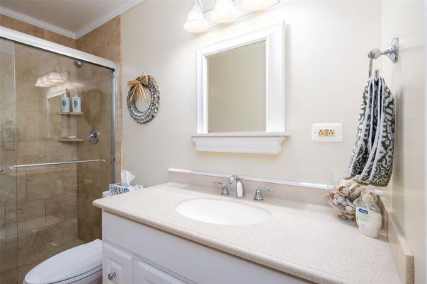 Bathroom, Glass Shower, Interior