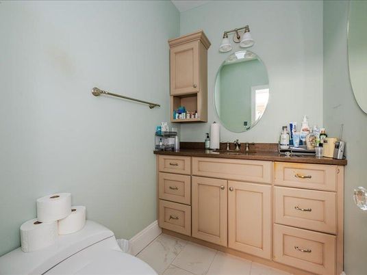 Bathroom, Dual Sink Vanities, Interior, Marble