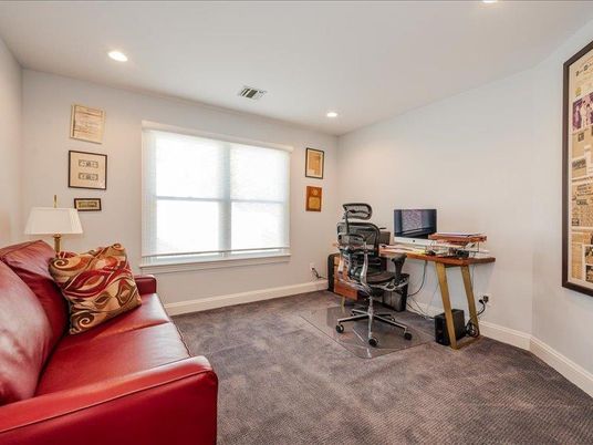 Home Office, Interior, Recessed Lighting