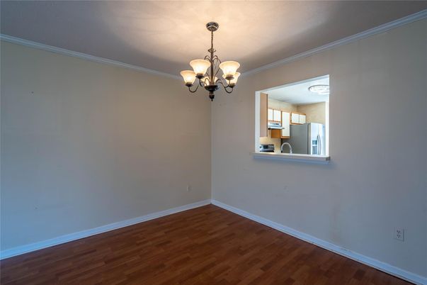 Chandelier, Empty room, Interior, Wood Texture Flooring