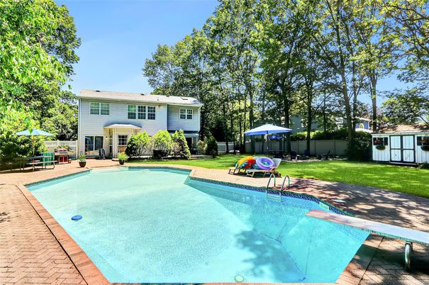 Backyard, Exterior, Playground, Pool