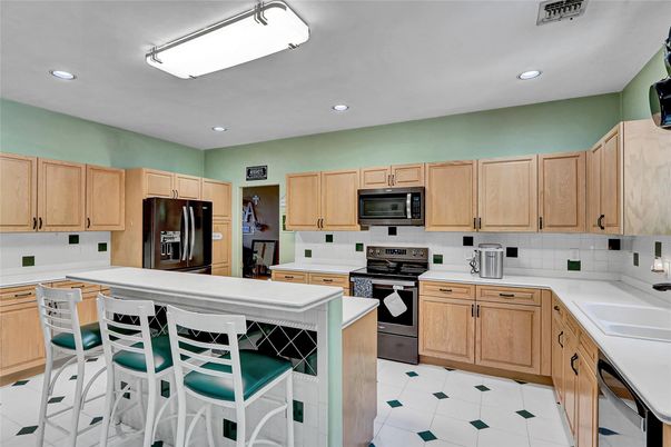 Interior, Kitchen, Recessed Lighting