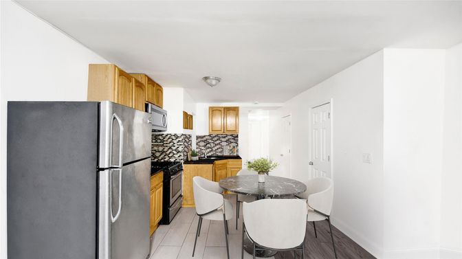 Dining room, Interior, Kitchen