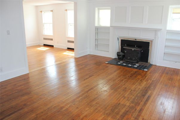 Empty room, Fireplace, Interior, Wood Texture Flooring