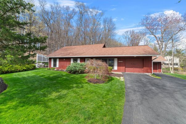 Attached, Backyard, Exterior, Facade, Brick Facade, Ranch