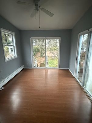 Empty room, Interior, Wood Texture Flooring