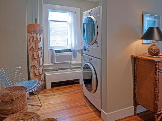 Interior, Utility Closets, Washer, Wood Texture Flooring