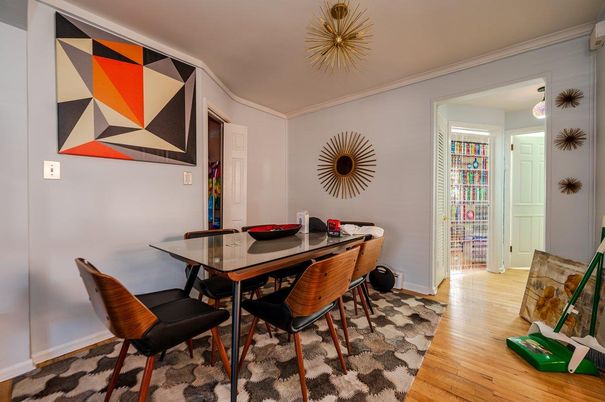Dining room, Interior, Wood Texture Flooring