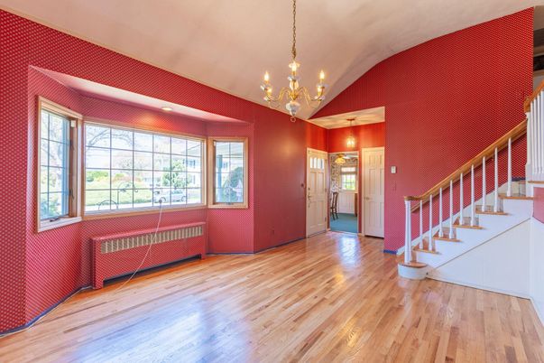 Chandelier, Interior, Wood Texture Flooring