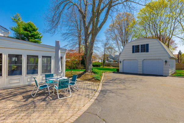Backyard, Detached Garage, Exterior