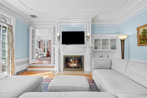 Fireplace, Interior, Living room, Wood Texture Flooring