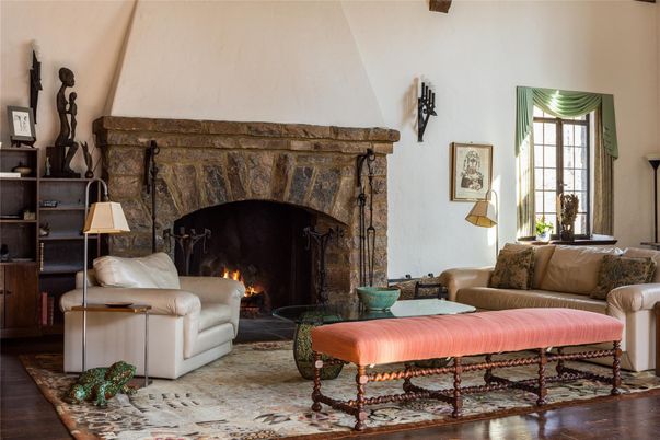 Fireplace, Interior, Living room, Wood Texture Flooring