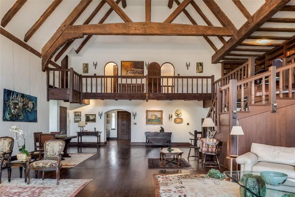 Interior, Wooden Beams, Wood Texture Flooring