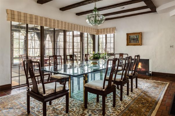 Dining room, Interior, Wooden Beams
