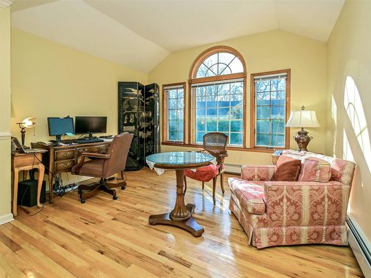Home Office, Interior, Wood Texture Flooring