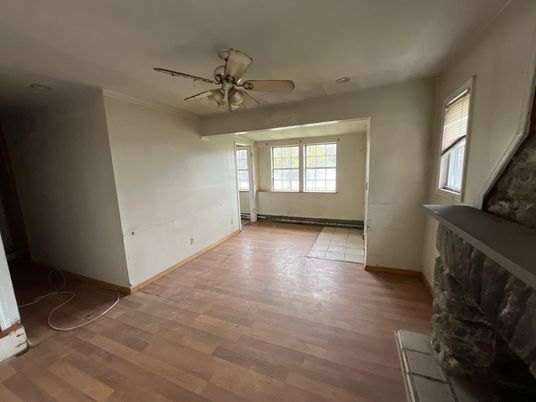 Empty room, Interior, Wood Texture Flooring