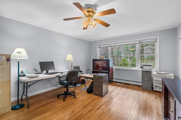 Home Office, Interior, Wood Texture Flooring