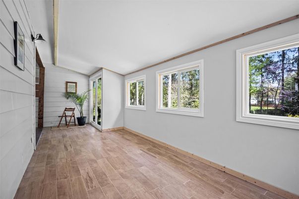 Empty room, Interior, Wood Texture Flooring