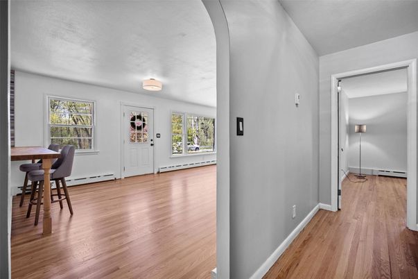 Dining room, Interior, Wood Texture Flooring