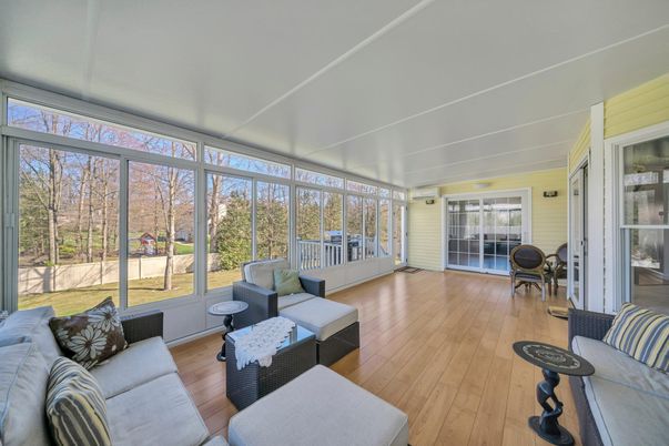 Interior, Living room, Sun Room, Wood Texture Flooring