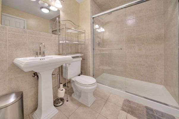 Bathroom, Glass Shower, Interior