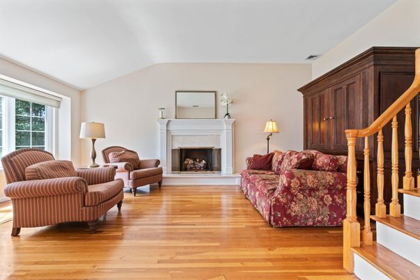 Fireplace, Interior, Living room, Wood Texture Flooring