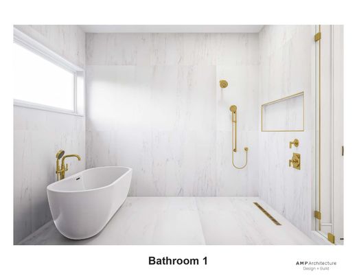 Bathroom, Free Standing Baths, Interior, Marble, Marble Walls