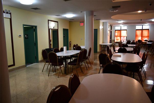 Dining room, Interior, Recessed Lighting