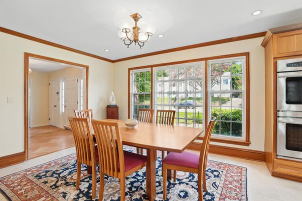 Chandelier, Dining room, Interior, Kitchen, Recessed Lighting