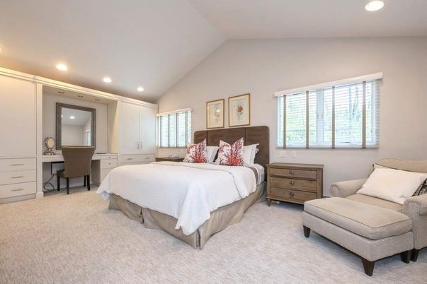 Bedroom, Home Office, Interior, Recessed Lighting