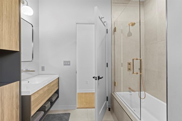 Bathroom, Glass Shower, Interior