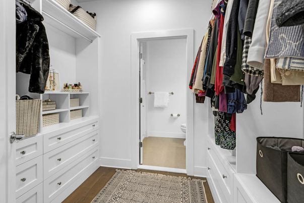 Interior, Walk-in Closets, Wood Texture Flooring