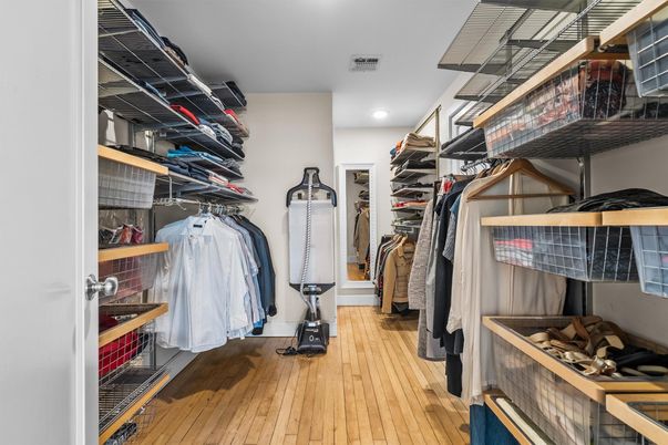 Interior, Recessed Lighting, Walk-in Closets, Wood Texture Flooring