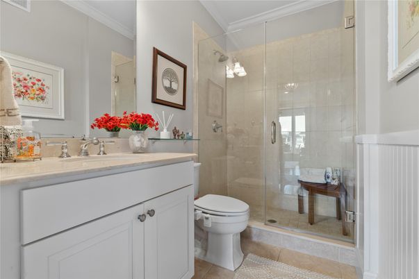 Bathroom, Glass Shower, Interior