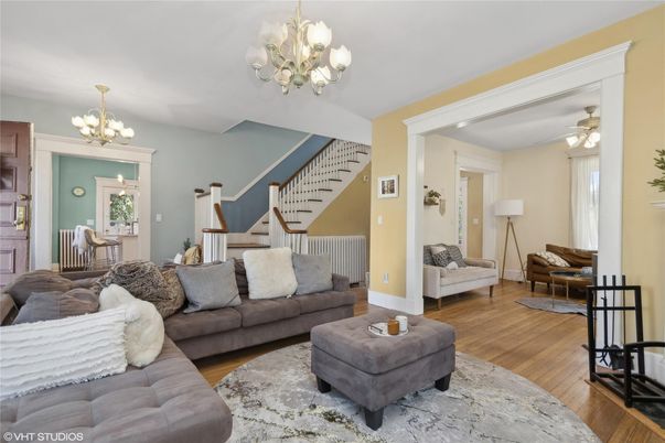 Chandelier, Interior, Living room, Wood Texture Flooring