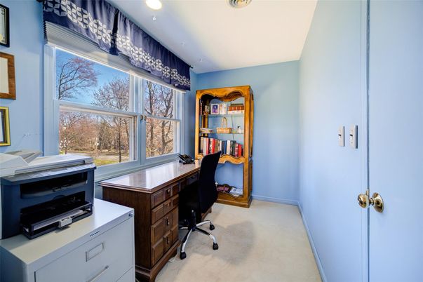 Home Office, Interior, Recessed Lighting