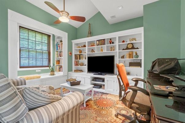 Home Office, Interior, Living room, Recessed Lighting