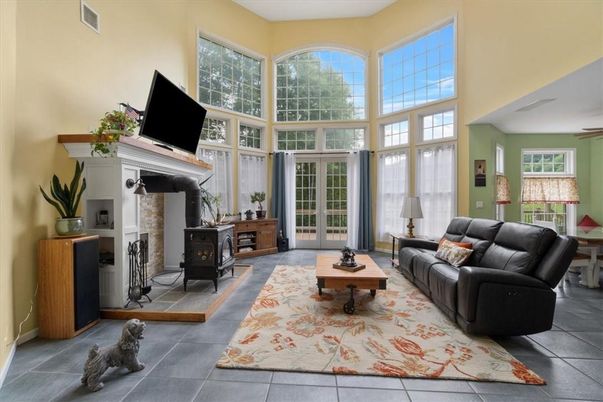 Fireplace, Interior, Living room