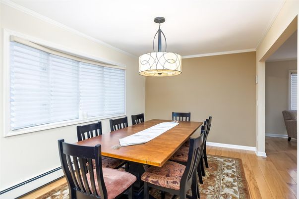 Dining room, Interior, Wood Texture Flooring