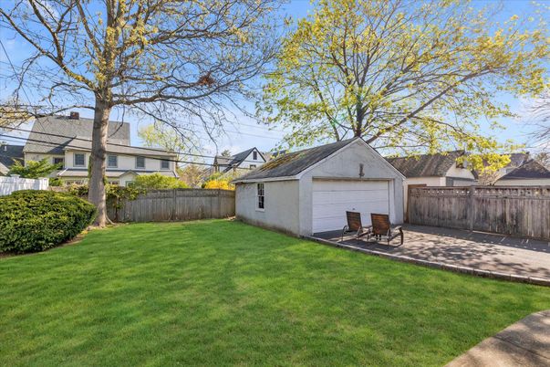 Backyard, Detached Garage, Exterior